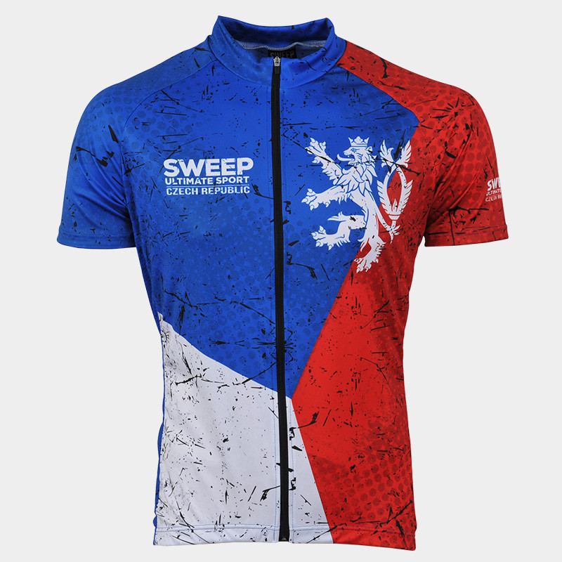 Cyklistický dres CLASIC CYKLO-D054 barevný CZECH