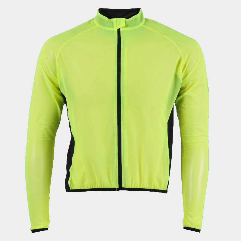 Cyklistická pláštěnka CYKLO-J015 Žlutá fluo