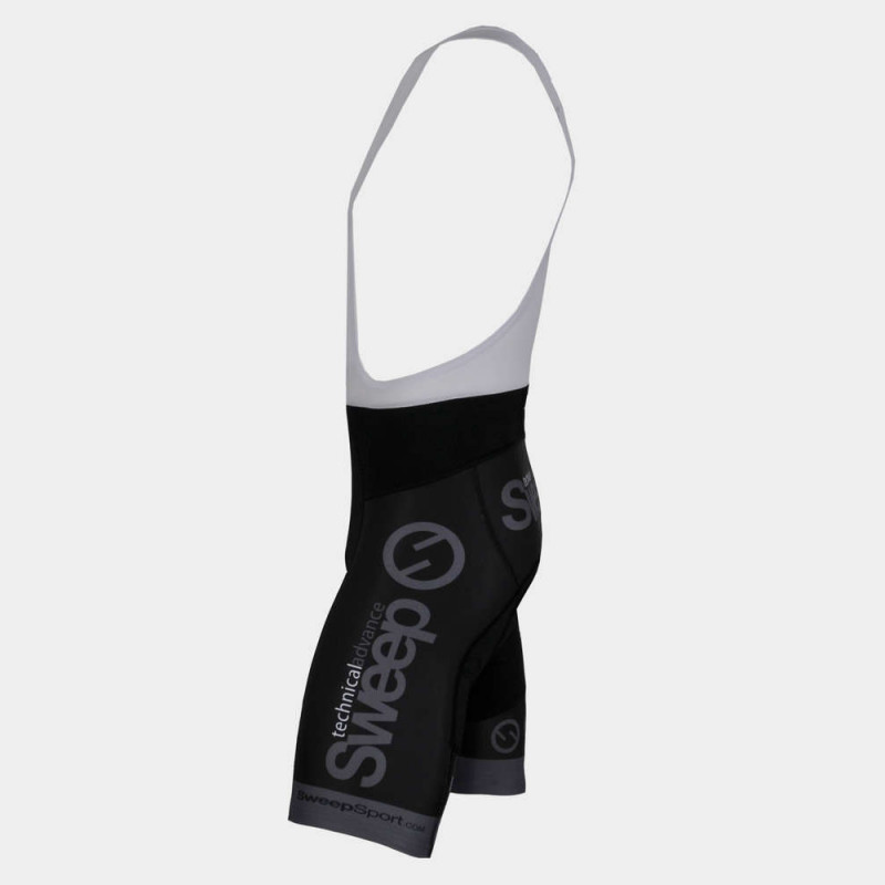 Cyklistické kraťasy CYKLO-K009A černo/šedé