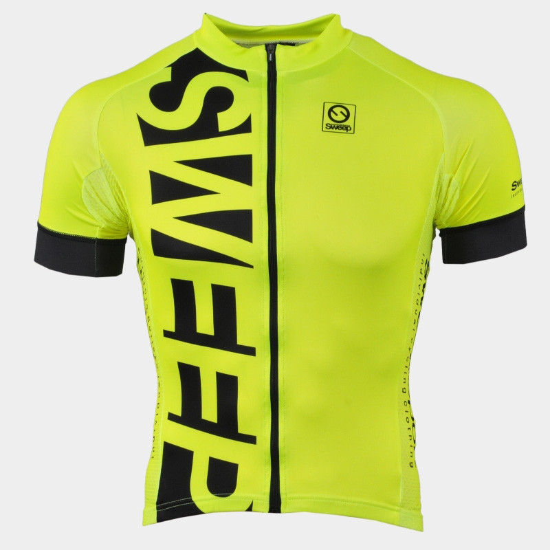 Cyklistický dres ELITE RACE žluto černý