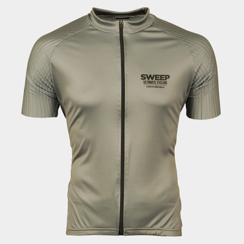 Cyklistický dres BASIC-PRO CYKLO-D072 Olive
