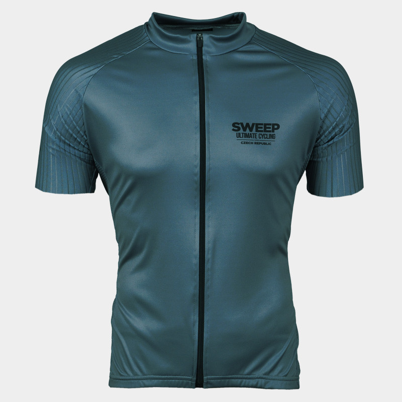 Cyklistický dres BASIC-PRO CYKLO-D072 Petrol