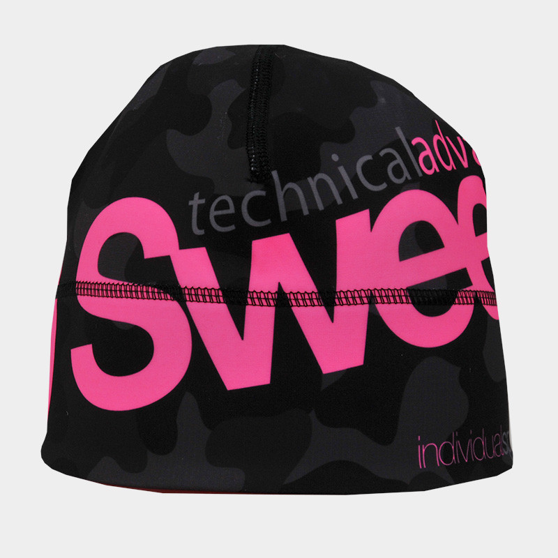 Čepice Sport SCP011 maskáč šedý/růžová fluo