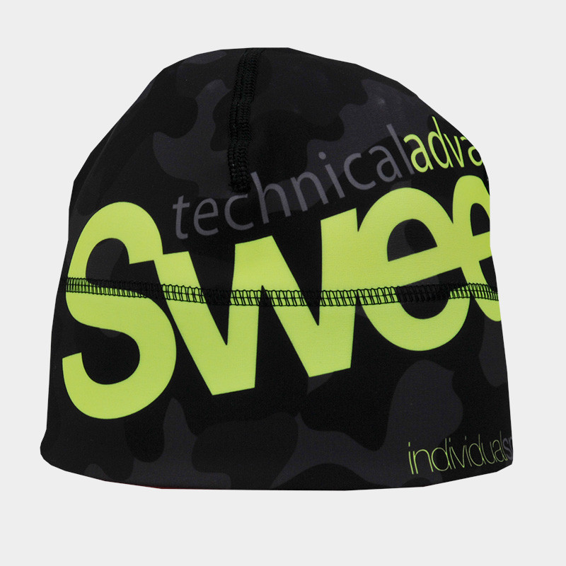 Čepice Sport SCP011 šedý maskáč/žlutá fluo