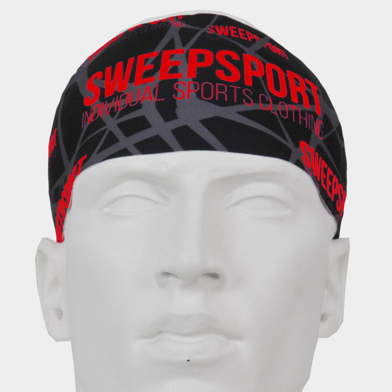 Čelenka SWEEP SPORT SCP054 černo/šedo/červená