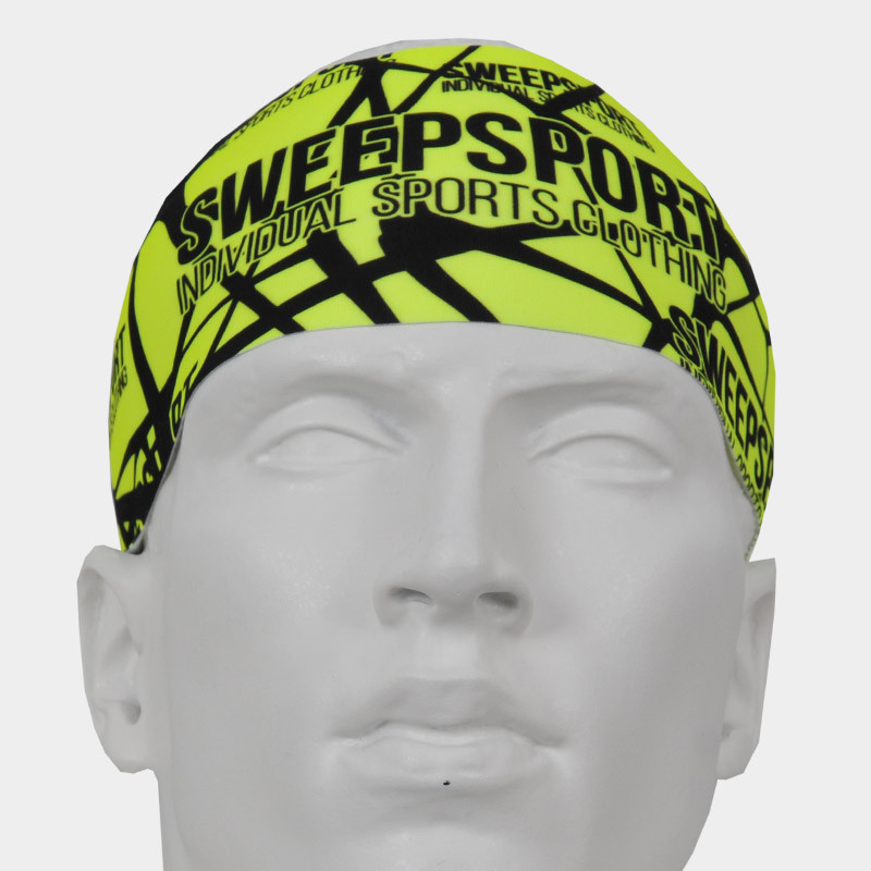 Čelenka SWEEP SPORT SCP054 žlutá fluo/modrá