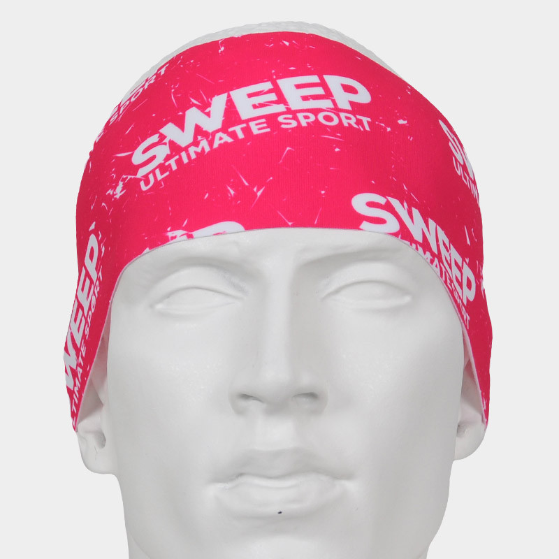 Čelenka SWEEP SPORT SCP076 růžovo bílá