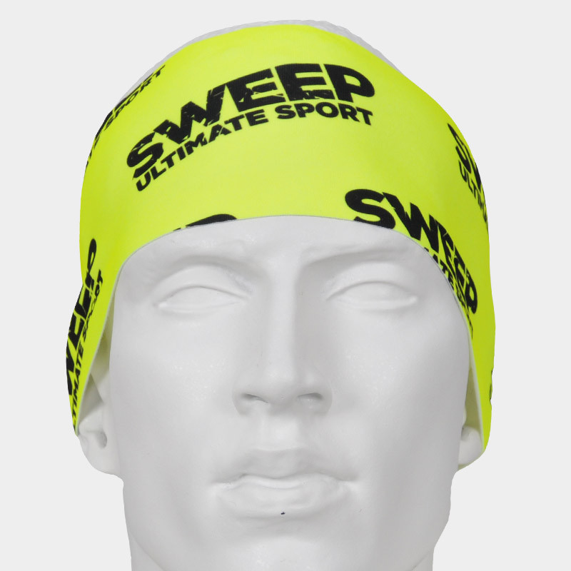 Čelenka SWEEP SPORT SCP076 žlutá fluo, černá