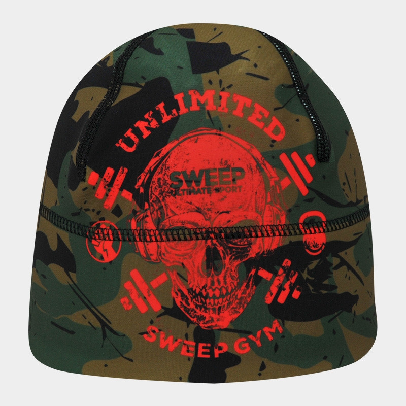 Čepice Sport SCP095 maskáč zelený 