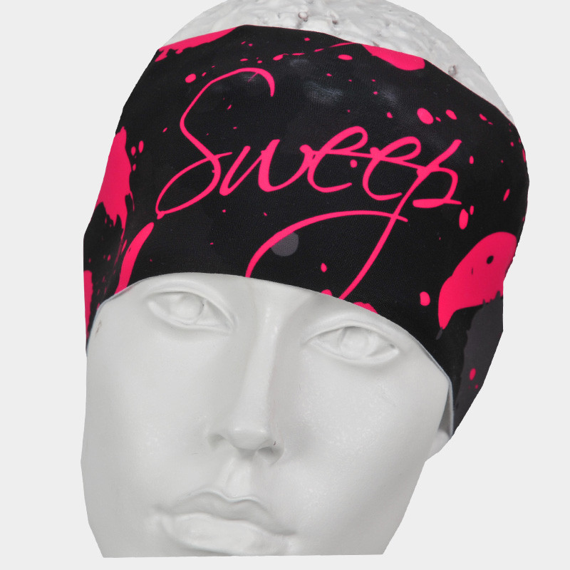 Čelenka SWEEP SPORT SCP113 černo růžová