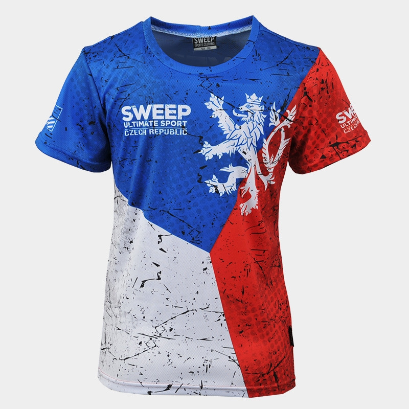 Triko dětské krátký rukáv SKTS021 CZECH