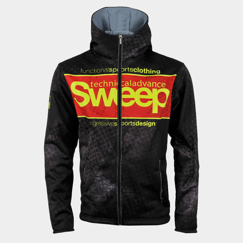 Softshellová bunda SWEEP SMJT023 černá