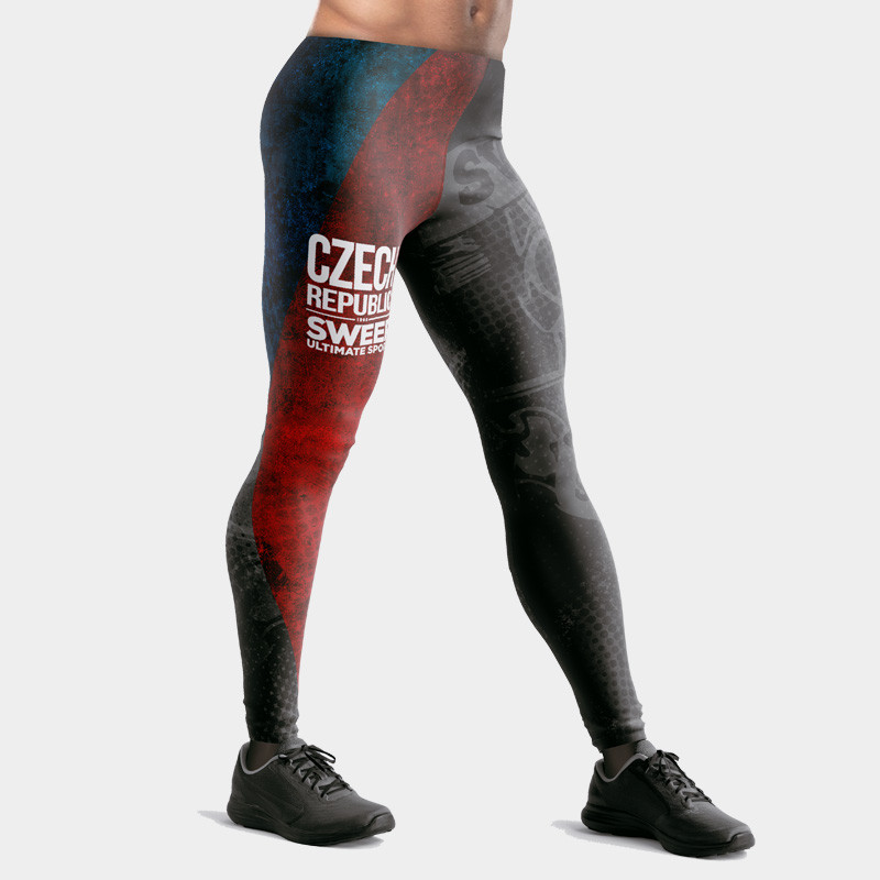 Elastické kalhoty dlouhé THERMO SMPT128 Czech
