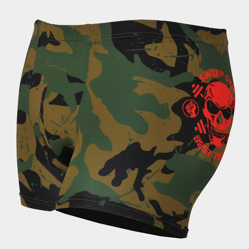 Pánské trenky SMT006 maskáč zelený 