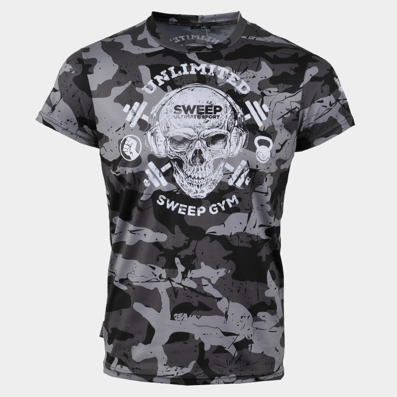 Triko krátký rukáv SMTS129 šedý
