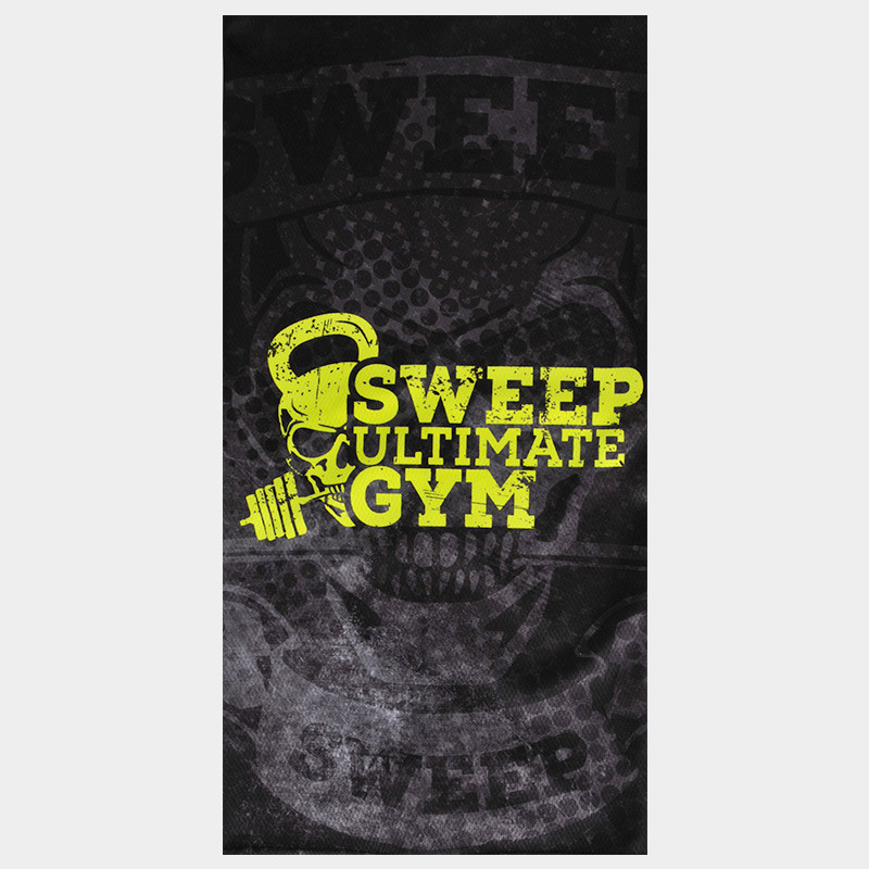Tubus SWEEP STP005 černo/žlutá fluo