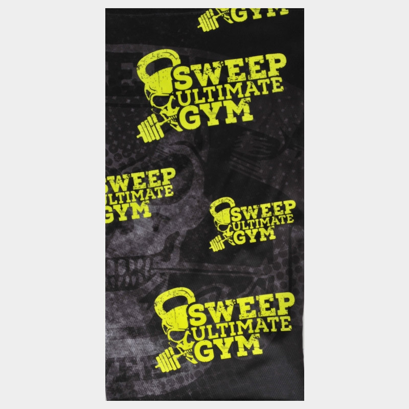 Tubus SWEEP STP008 černo/žlutý fluo
