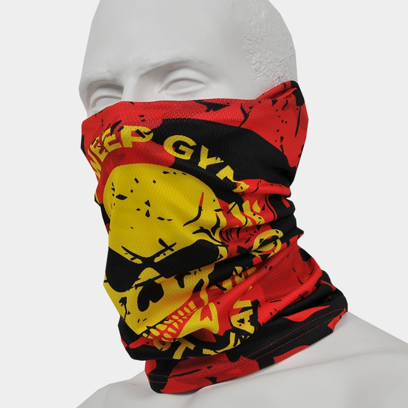 Tubus SWEEP STP010 maskáč černo/červeno/žlutá klasická