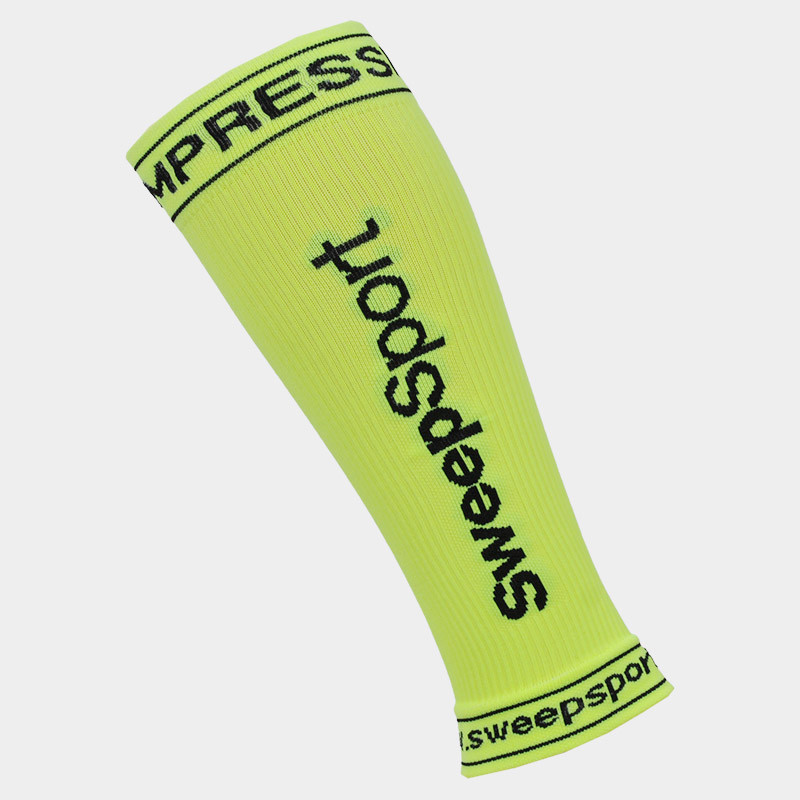 Kompresní návlek na nohu SWEEP33 žlutý fluo