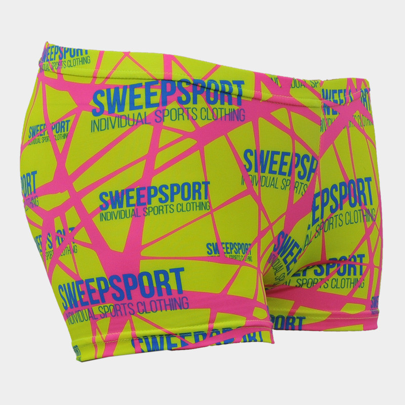 Dámské kalhotky SWT001 žluté fluo