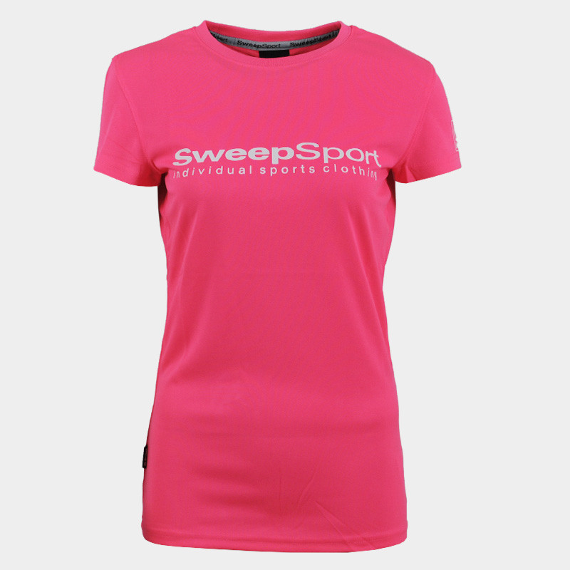 Triko krátký rukáv SWTS035 růžové fluo