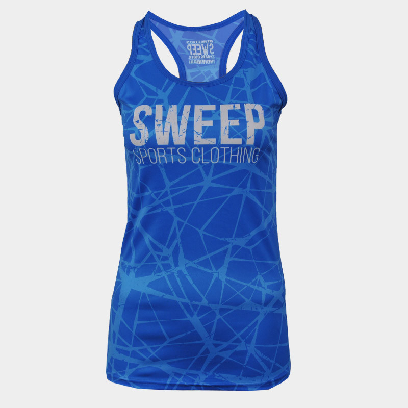 Dámské RUN tílko SWEEP SWTS074 modré