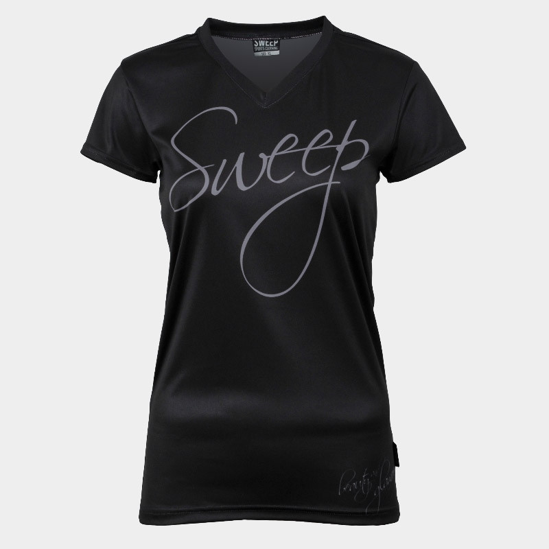 Triko RUN krátký rukáv SWTS102 černo/šedé