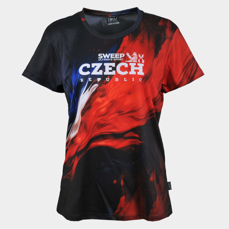 Triko volné krátký rukáv SWTS189 CZECH
