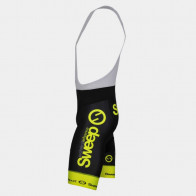 Cyklistické kraťasy ELITE CYKLO-K011A černo/žluté fluo