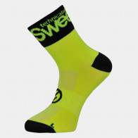Ponožky SWEEP26 žlutá fluo/černé