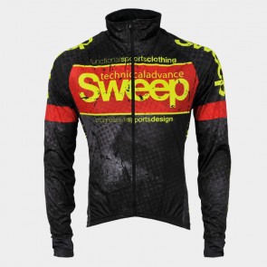 Cyklistická bunda NoWind CYKLO-J012 černo/červená