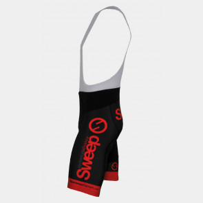 Cyklistické kraťasy CYKLO-K009A černo/červené