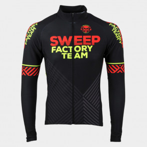 Cyklistický dres ELITE CYKLO-D065 s dlouhým rukávem Factory