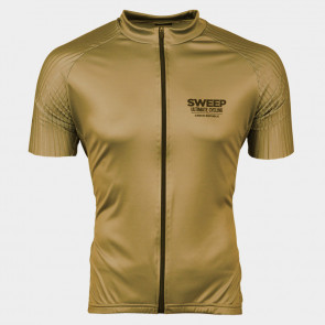 Cyklistický dres BASIC-PRO CYKLO-D072 Gold