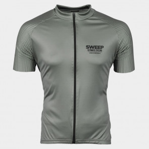 Cyklistický dres BASIC-PRO CYKLO-D072 ŠEDÝ