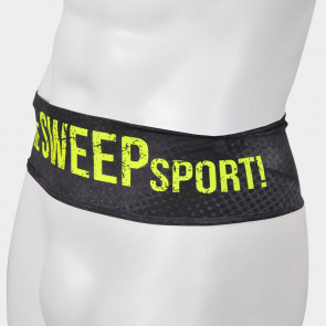 Sportovní opasek SCP075 černo/žlutá fluo