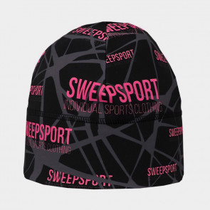Čepice Sport SCP064 černo/šedo/růžová fluo