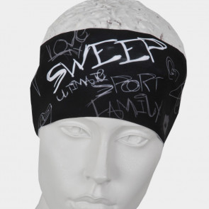 Čelenka SWEEP SPORT SCP100 černo bílé grafity