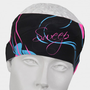 Čelenka SWEEP SPORT SCP142 černo barevné cákance