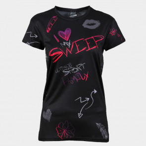 Triko krátký rukáv SWTS191 grafity ombre