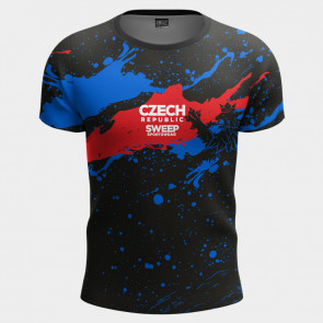 Triko krátký rukáv SMTS194 černé CZECH
