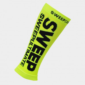 Kompresní běžecké návleky na ruce a nohy SWEEP38 žlutá fluo/černé