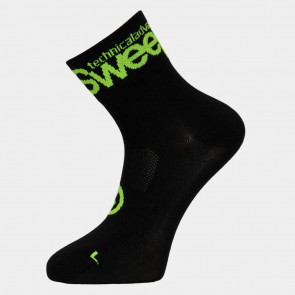 Ponožky SWEEP26 černo/žlutá fluo