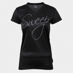 Triko RUN krátký rukáv SWTS102 černo/šedé