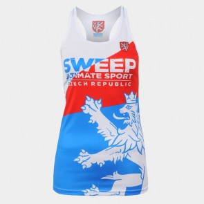 Dámské RUN tílko Sweep SWTS104 bílé/czech
