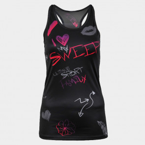 Dámské RUN tílko Sweep SWTS193 grafity ombre